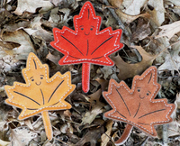 Natural Assortment of 3 Autumn Leaves Thumbnail