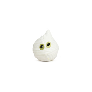 Studio shot of Ghost Wee Huggles® Ball standing upright on white background.