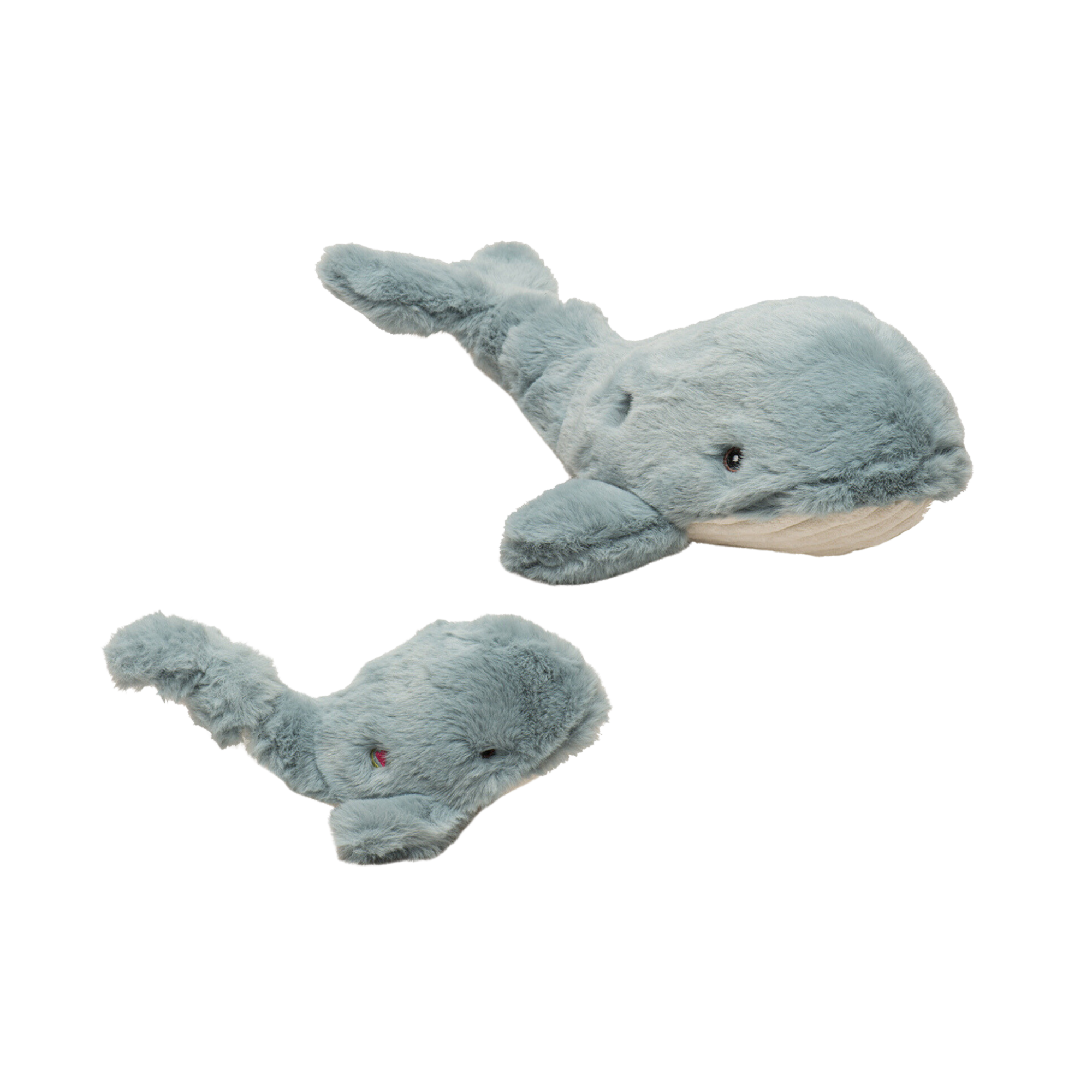 Image of two Mobie Whale Knotties