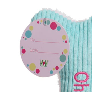 Close up of "To/From" tag. Perfect for a gift!