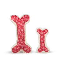 Jingle All the Way Snowflake HuggleFleece® Bone Thumbnail
