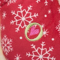 Jingle All the Way Snowflake HuggleFleece® Bone Thumbnail