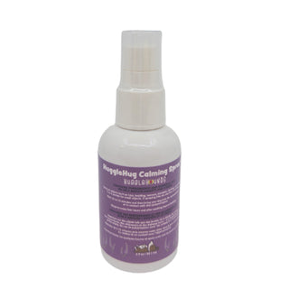 Calming lavender spray bottle.