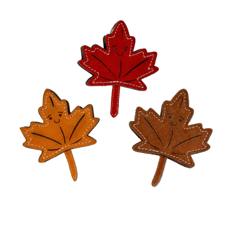 Natural Assortment of 3 Autumn Leaves