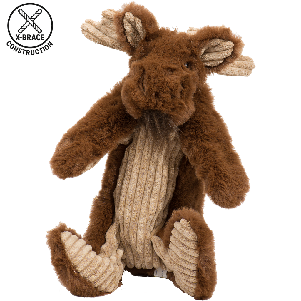 Maple Moose X-Brace™ Durable Plush Dog Toy – HuggleHounds