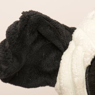 Close up of black ear.