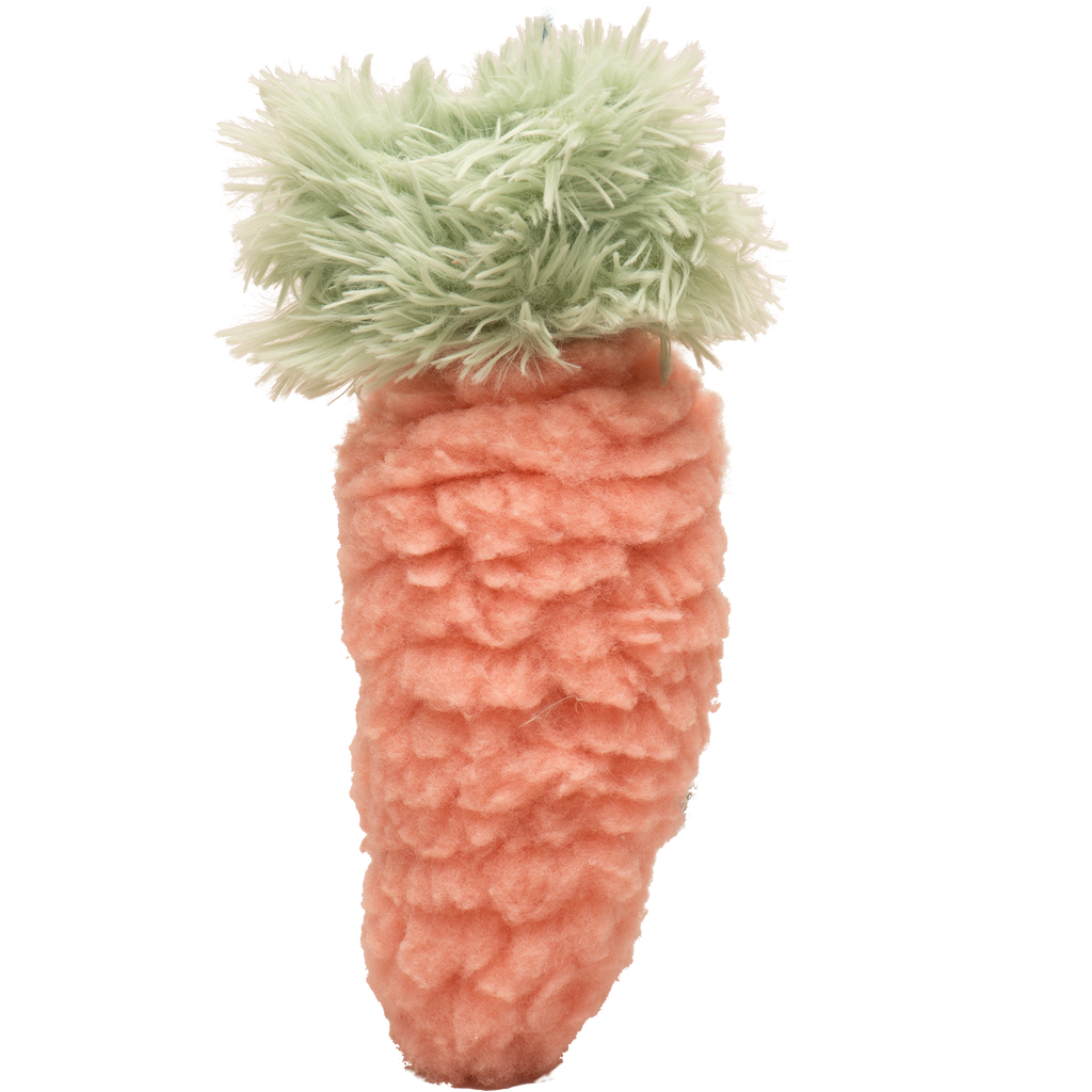 Mr. Garret Carrot Plush Dog Toy HuggleHounds