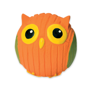Owl RuffTex ball dog toy