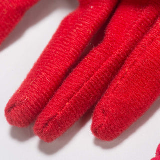 Close up view of Lobster plush dog toy red legs.