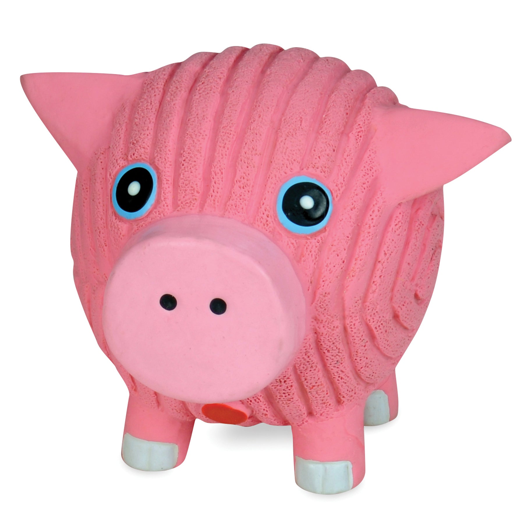 Hamlet Pig Ruff Tex Latex Ball Dog Toy Large HuggleHounds