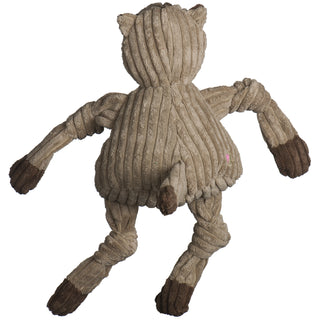 Back of Villanova University Will D. Cat durable plush corduroy dog toy.