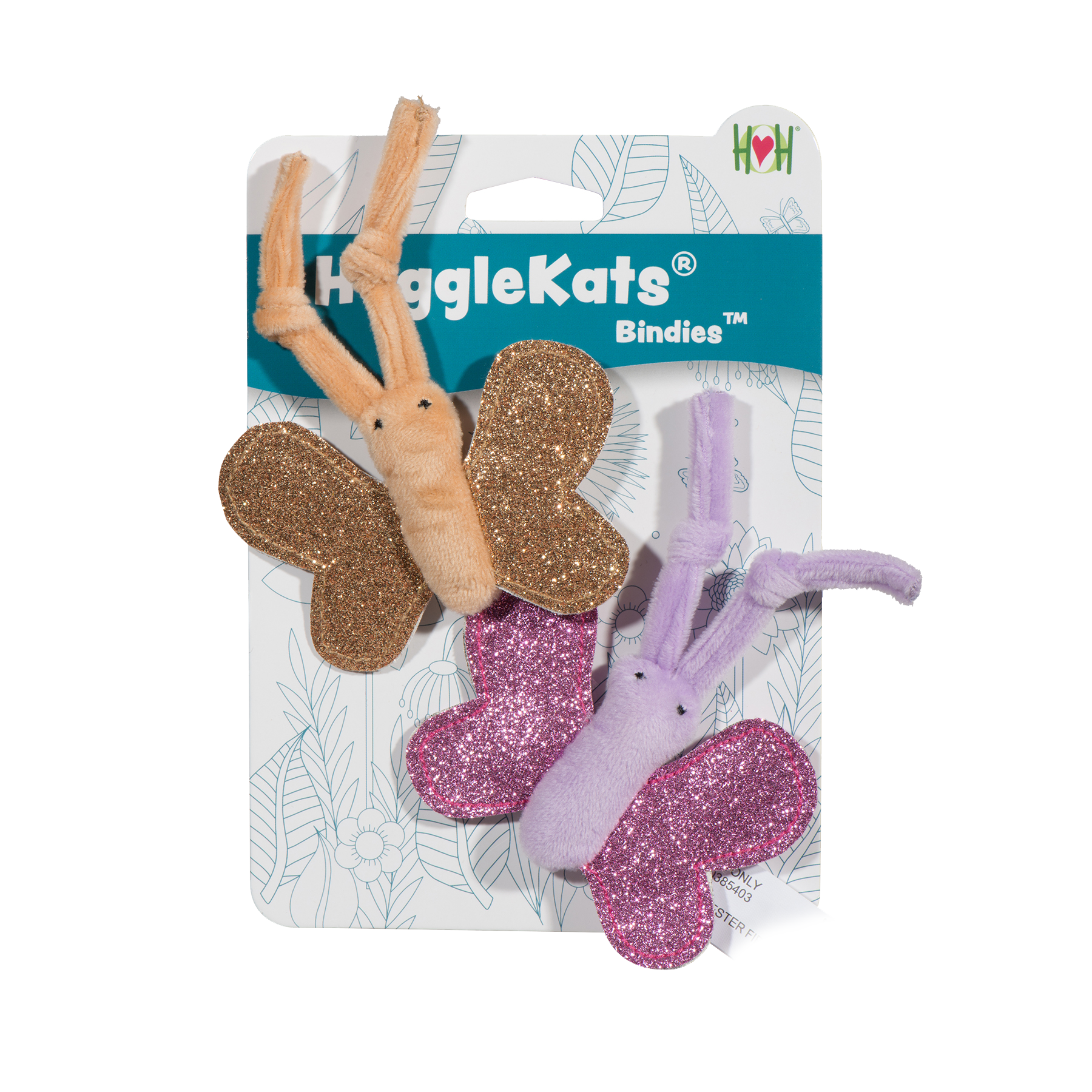 HuggleKats® Bindies™ Cat Toys, 2 Pack