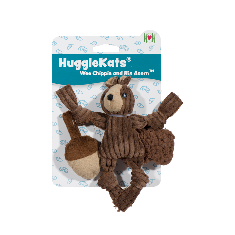 HuggleKats® Wee Chippie and His Acorn