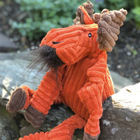 Morris Moose Knottie lifestyle. Pictured outside on stone. Thumbnail