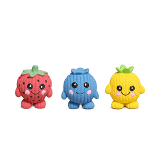 Fruitie Cuties Foodies Ruff-Tex, 3 pack