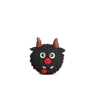 Naughty or Nice: Grumpus & Santa Ruff-Tex® Holiday Dog Toy Balls, 2-Pack