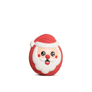 Naughty or Nice: Grumpus & Santa Ruff-Tex® Holiday Dog Toy Balls, 2-Pack