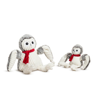 Image showing both Large and Small sizes of Ollie Owl Knottie side-by-side
