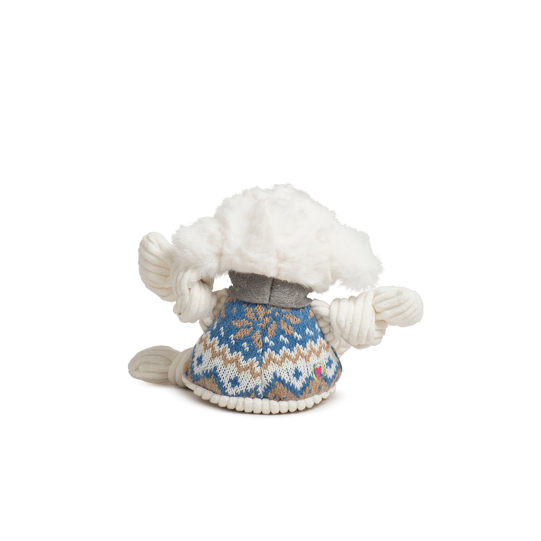 Leo Lamb Plush Dog Toy Knottie® – HuggleHounds
