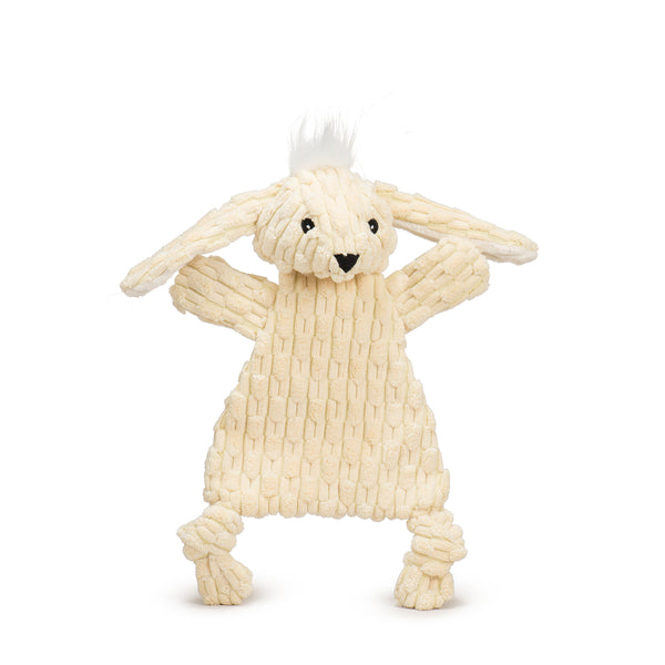 Bobbi Bunny HuggleFlatties™ Durable Plush Dog Toy – HuggleHounds