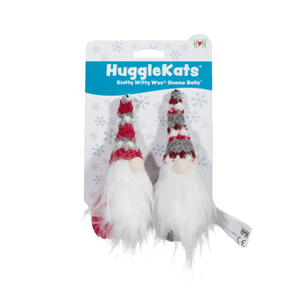 Knitty Witty Wee™ Gnome Balls with Catnip for Cats (2 pack) on a card