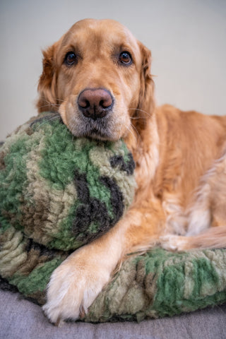 HuggleCause™, Warrior Canine Connection, Camouflage HuggleFleece® Plush Ball Dog Toy
