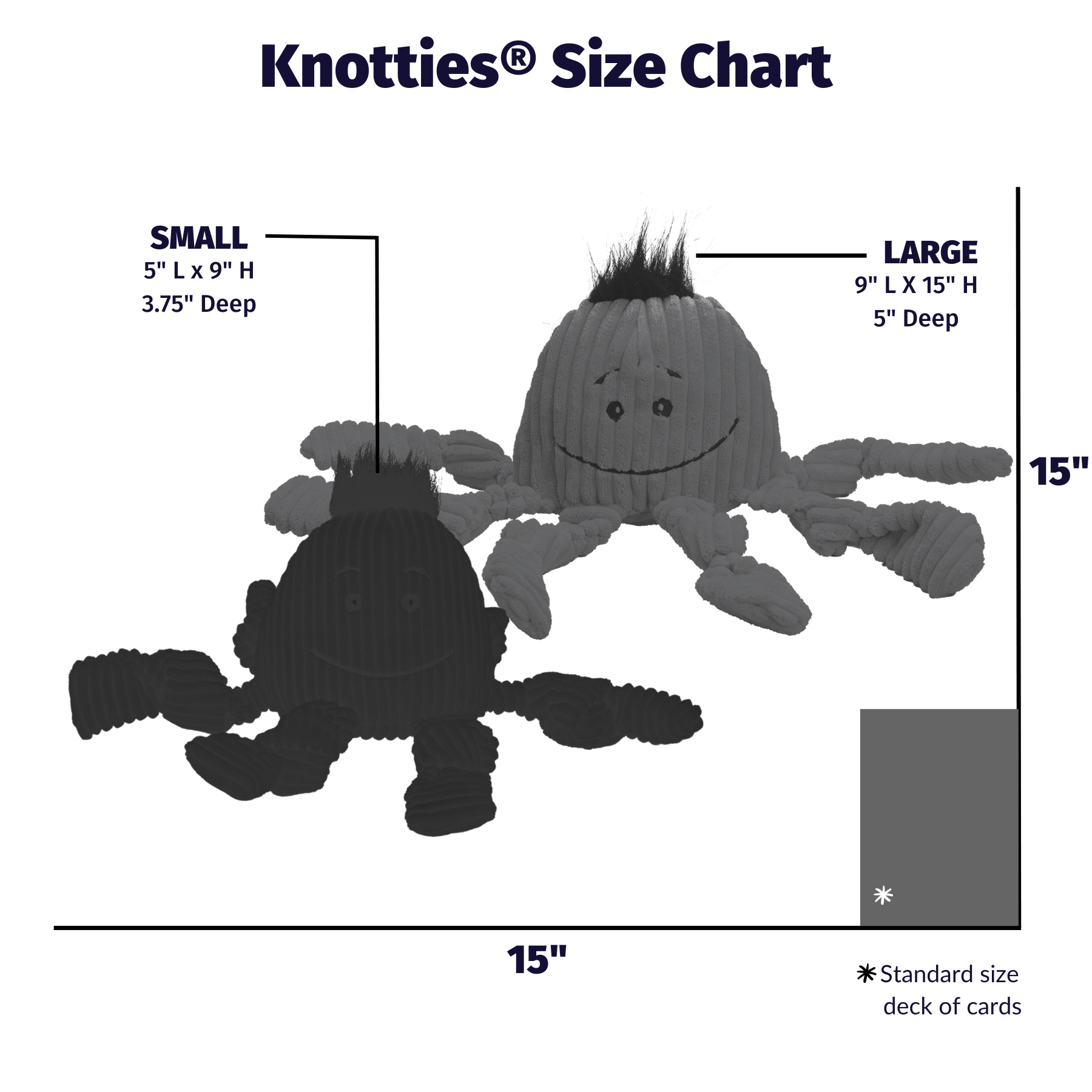 Small and Large Octavie Size Chart