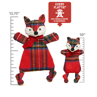 HuggleFlatties™ Jolly Jax Fox