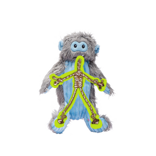 HuggleHounds® Rope X-Brace Snobro Durable Plush Toy