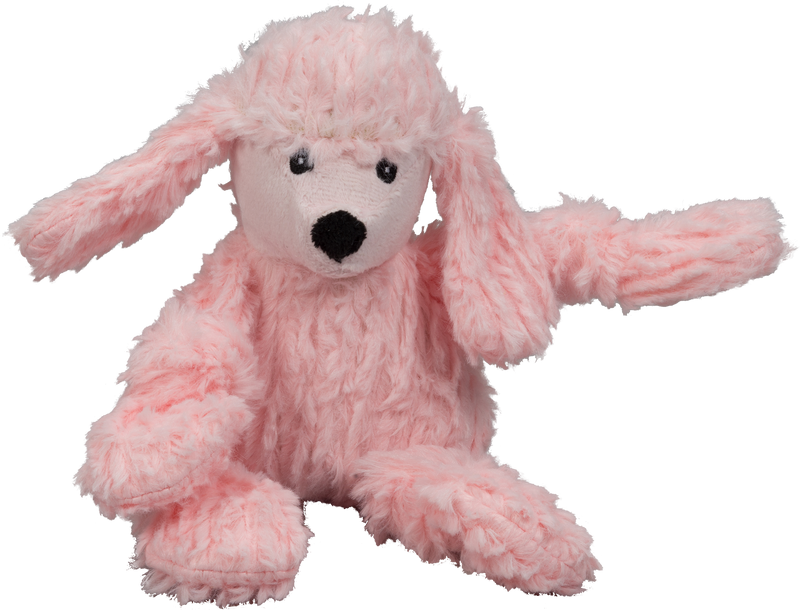 Pink top dog plush