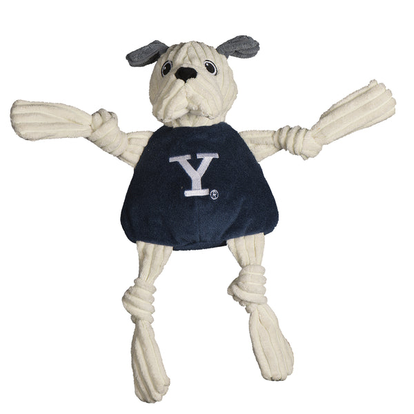 NCAA Yale University Handsome Dan Knottie Plush Dog Toy HuggleHounds